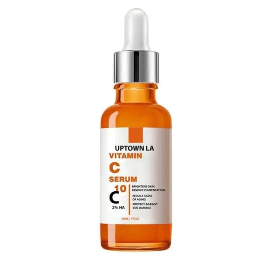 Uptown LA Vitamin C Serum bottle on a white background
